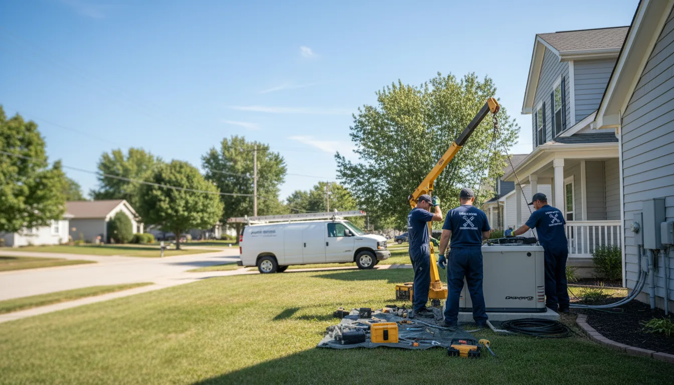 Generator Installation in Savonburg, KS near me
